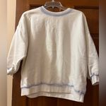 ALLSAINTS Spray Storn Cotton Sweatshirt medium chalk with with blue effects Photo 1