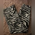 Boohoo  Trendy Zebra Print Wide Leg Flare Pants Photo 5