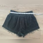 Urban Outfitters  Dark Green Corduroy High Waist Shorts Photo 3