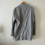 Eileen Fisher Stand Collar Organic Cotton & Linen Jacket Photo 4