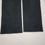 Ralph Lauren Lauren Active  Black Cotton Stretch Pants Zip Pockets Size 6 Photo 6