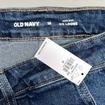 Old Navy  NWT Size 18 Blue Denim High-Rise OG Loose Jeans Photo 2
