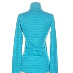 Nike Pro Aqua Striped Half-Zip Top Photo 1
