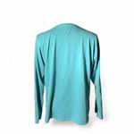 Life is Good Women's Teal Long Sleeve T Shirt Graphic Coffee Mug Graphic Tee Photo 1