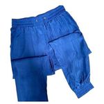 Armani Exchange Blue 100% Cupro Jogger Pants - Size XS Photo 0