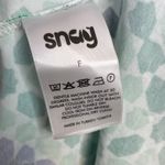 Snag Tights Blue Pearl Moroccan Print Cotton Blend Wrap Dress womens F 16 18 Photo 11