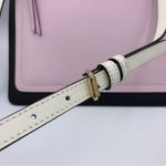 Henri Bendel  W 57th Slim Convertible Lilac Black Colorblock Clutch Shoulder Bag Photo 5