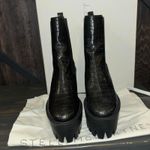 Stella McCartney  monster crocodile- effect faux leather ankle boot Photo 1