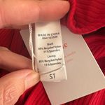 ANDIE Malibu One Piece LT Swimsuit Ribbed Fabric Cherry Red sz S long torso NWT Photo 4