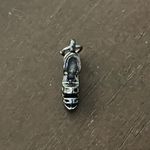 Silver Tone High Heel Charm Pendant Photo 2