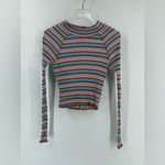 Free People  Mirror Tee in Blue‎ size small Photo 2