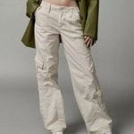 BDG  baggy y2k cargo 90s relaxed fit elastic waist khaki wide leg pants medium Photo 0