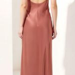 For Love & Lemons Viv Maxi Dress, Brown, XL Photo 2