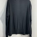 Old Navy Womans Long Sleeve Pullover Sweater XL Black Mock Neck Photo 0