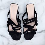 Cushnie et Ochs Liam black suede strappy flat sandal size IT 37 US 7 Photo 7