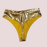 NWT Metallic Gold High Photo 2