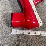 Women’s Red Chunky Heel Mary Jane Pumps Cute Bow & Hearts Round Toe Size 9 NEW Red Photo 10