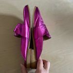 Free People  Women's Metallic Pink Magenta fushia At Ease Loafer Mule EU 38 US 8 Photo 7