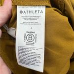 Athleta  Brooklyn mid rise ankle pants brass yellow sz 4 Photo 5