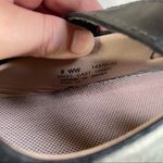 Drew  Orchid Mary Jane Black Leather Shoes Size 9 WW Photo 7