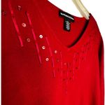 Norton Mcnaughton Norton‎ McNaughton Red Sweater Photo 2