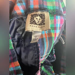 Anne Klein  Woman’s Size 12 Multi Color Plaid Ankle Length Slim Pants Academia Photo 5