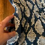 Matilda Jane  Romper Medium Blue and Pink Patterned Shorts Boho Photo 5