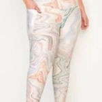 Old Navy Plus‎ Size XXL   Powersoft High Rise Go Dry Stretch Leggings Pockets Photo 0