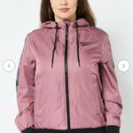 Reebok  Women’s Mauve Fleece Lined Windbreaker Jacket  Photo 0