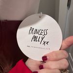 Princess Polly NWT Brown Lyle Mini Dress Halter Size US 6 Cotton Linen Summer Photo 8