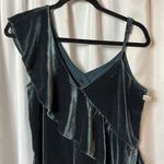 19 Cooper  Dress faux Velour Ruffle Y2K Mini Dress Size XS Photo 1