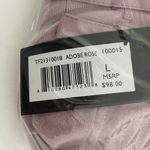 Tahari Sweatshirt Hoodie Size L NEW Rose Pink Purple $98 Pullover Soft Sweater Photo 3