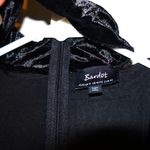 Bardot  Black Choker Velvet Dress 4 Photo 6