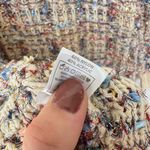 Multicolor Knit Sparkle Women's Longsleeve Sweater Cardigan Size Sm / Med Pink Photo 4