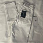 7 For All Mankind Silm illusion Luxe High Waist Ankle Skinny Jeans, White Sz 24 Photo 2