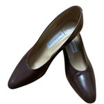 Liz Claiborne Brown Flats & Loafers with Smooth Leather and Classic Design Photo 2