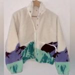 Free People FP Movement Rocky Ridge Jacket Sunrise Summit Ivory NWOT EXTREMELY oversized Photo 2