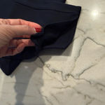 Hue  Navy Blue Ponte Leggings Size 1X Pull-On Stretch Wide Waistband Plus Photo 6