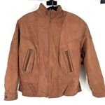 wilson's leather Vintage  Womens Genuine Leather Insulated Aviator Jacket Brown XL Photo 0