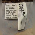 Shape Fx CHEETAH PRINT TUMMY CONTROL SWIM SKIRT Photo 2