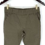 Bevy Flog Nansi Flare Style Pants Moss Green Check Original‎ Size 24 (2) Photo 2