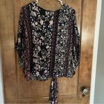 Love Stitch Bohemian Gorgeous V Neck Blouse. Size Small Photo 3