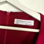 Mac Duggal  Long Sleeve Jersey Evening Gown in Berry Size US 6 Photo 4