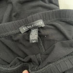 Eileen Fisher  Black Loose Leggings Size S-‎ Viscose Photo 3