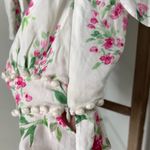 Majorelle  Floral Blouse in White and Pink Photo 2