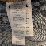 frame denim FRAME Retro V-yoke Straight Leg Jeans High Waist Med Wash Waverly 28" Photo 3