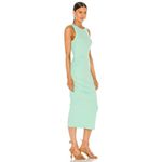 Michael Stars New. pale mint green midi dress with slit. Normally $119 Photo 3