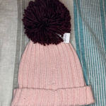 NWT New York and company NY &co pink beanie hat Pom Pom hat Photo 0