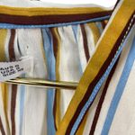 Faithfull the Brand Faithful The Brand Women’s Aira Knot Shirt Retro Western Stripe Coastal Cowgirl Photo 10