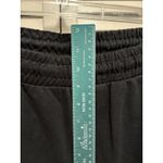 Army Military Jogger Sweatpants Blk/Camo Elastic Tie Waist Sz M Pockets Logo Black Size M Photo 2